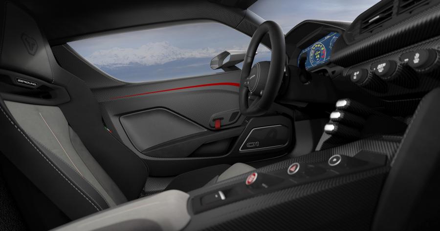 Интерьер ItalDesign Zerouno 2017 года  (фото 9 из 40)